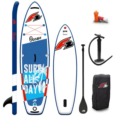 Produktbild von F2 Junior SUP Stand Up Paddle Board Ocean Boy 9'2'' Blau