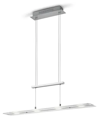 Produktbild von Trio Leuchten LED Pendelleuchte Milos 4x 5W nickel, Metall