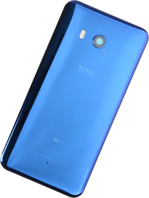 Produktbild von Für HTC U11 Akkudeckel Back Cover Gehaeuse Schale Rueckseite + Kleber Blau