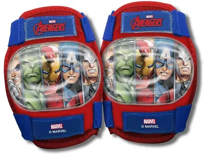 Immagine prodotto di Gomitiere e ginocchiere avenger rosso/blu