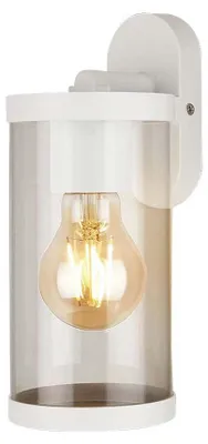 Immagine prodotto di V-TAC VT-1149 Lampada LED da parete portalampada E27 trasparente applique corpo bianco IP44 - 23020