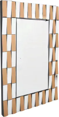 Image de Miroir mural Milano - 60x90 cm - Salon - Miroir de salle de bain, de maquillage & mural