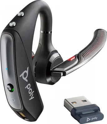 Immagine prodotto di POLY Cuffie Voyager 5200 UC con connettore USB-A + dongle BT600 TAA