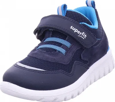 Produktbild von Superfit Sport7 mini Jungen Klettschuh in Blau, Größe 30