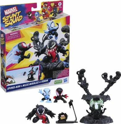 Produktbild von Hasbro Stunt Squad Spider-Man Miles Morales Venom
