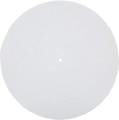 Obrázok produktu pre Vinylová podložka pod gramofón v bielej farbe – tlmí hluk a je odolná – zabraňuje vibráciám, vysoká kvalita spracovania