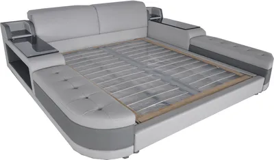 Image de Design Luxus Bett Polster Ehe Hotel Moderne Betten Leder 140/160/180/200 LB8820