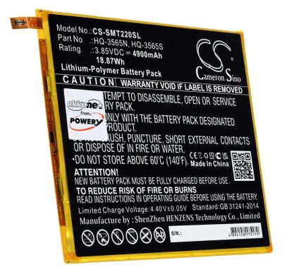 Produktbild von Akku kompatibel mit Samsung Typ HQ-3565S