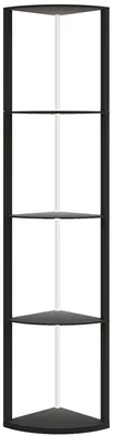 Obrázek produktu pro LED stojací lampa s odkládací plochou a dálkovým ovládáním | Barva: Černá | Rozměry: 29,5 x 42 x 163 cm