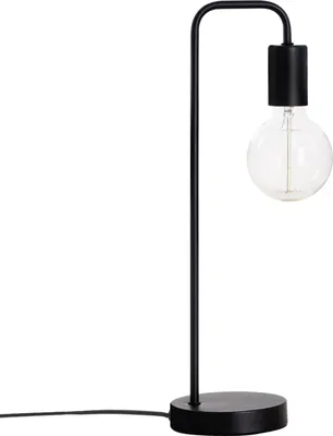 Produktbild von Atmosphera | Tischlampe - Keli - 45 cm - Schwarz - Minimalistisches Design - Elegante Beleuchtung