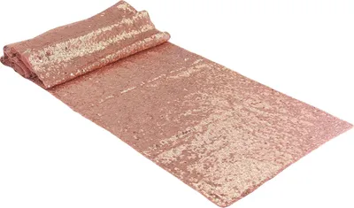 Produktbild von Oblique Unique Pailletten Tischläufer Läufer Tischdeko Taufe Geburtstag Party Deko Dekoration roségold