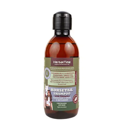 Obrázek produktu pro Herbal Time šampon na vlasy z přesličky a vitamíny 240 ml
