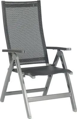 Produktbild von Sonnenpartner Fresno Klappsessel Klappstuhl Aluminium/Textilen anthrazit