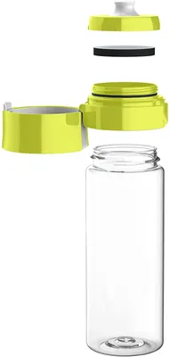 Zdjęcie produktu dla Brita Fill&Go Bottle Filtr Lime, Butelka filtrująca wodę, Limonka, Przezroczysty