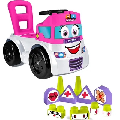 Obrázok produktu pre Feber Pushchair Car Ambulance Stowage Rider 3v1