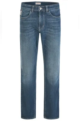 Produktbild von Hattric - Herren 5-Pocket Jeans, Parker (688935-8374), Farbe:dark blue (48), Größe:W38, Länge:L34