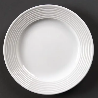Image de Assiettes Olympia Linear à large bord 15 cm (12 pièces)