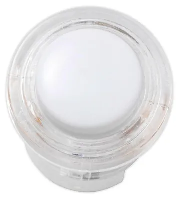 Produktbild von Klingelkontakt Acryl-Weiss beleuchtet 2-Draht Kragen-Ø 20mm Loch-Ø 16mm Einbautiefe 20mm