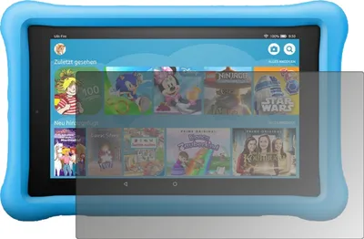 Produktbild von Blickschutzfolie für Amazon Fire HD 10 Kids (2019) matt Schutzfolie Folie Display Schutz dipos
