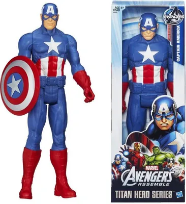 Immagine prodotto di Hasbro A4809 Marvel Avengers Capitan America Figur 30cm Serie Eroi Titani