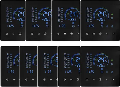 Obrázek produktu pro 9X Smart Thermostat 3A pokojový termostat Vodní topení Podlahové topení, dotykový LCD displej, programovatelné podlahové topení, 2 režimy
