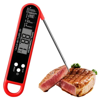 Digitale Küchenthermometer, 180° drehbare Sonde, -50–300 °C