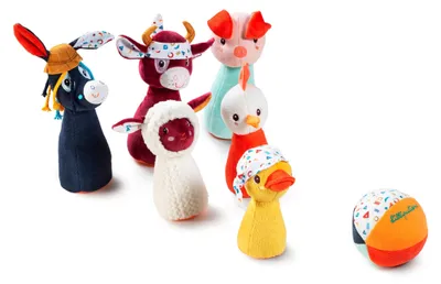 Produktbild von Lilliputiens, Mein Erstes Bauernhof-Kegelspiel, Ab 18 Monaten