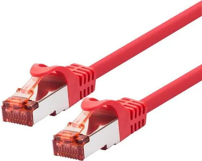 Produktbild von LOGON TCF66F300R, 30 m, Cat6a, F/UTP (FTP), RJ-45, RJ-45, Rot