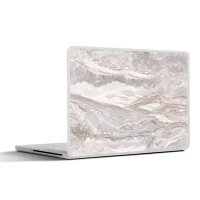 Produktbild von MuchoWow® Laptop Aufkleber Sticker Cover Marmor - Steine - Rosa - Textur 40x30 cm - Laptop Dekoration - Selbstklebend
