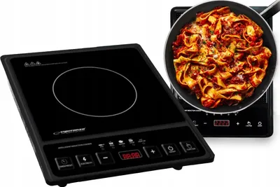 Obrázok produktu pre Esperanza Prenosný Indukčný Varič 2000W 5 Funkcií Časovač 80-270°C