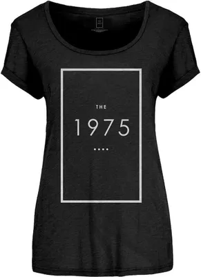 Obrázok produktu pre The 1975 Original Logo Black L Dámske Tričko