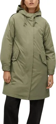 Produktbild von Mango Pumkins Damen Winter khaki Parka Jacke XS