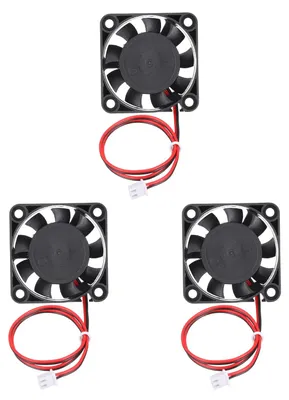 3x 40x40x10 mm 24 V DC Lüfter 8000 U/min A1 Stecker
