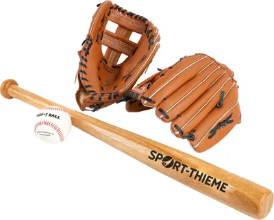 Produktbild von Sport-Thieme Teeball-Set "Junior", Mit rechtem Fanghandschuh