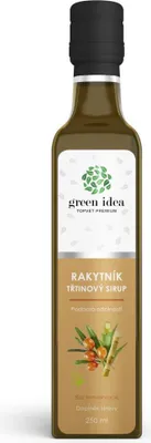 Obrázek produktu pro Sirup Třtinový Rakytník 250ml TOPVET