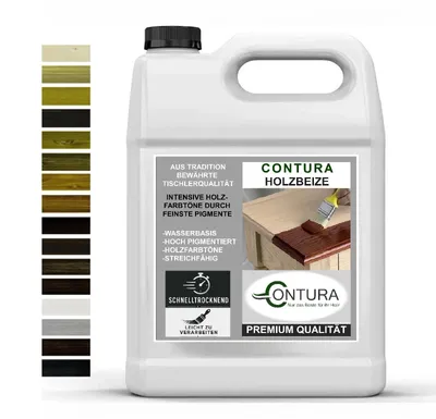 Produktbild von Contura 1 Liter Holzbeize Wasserbeize Möbel Farbe - Alterungsbeize
