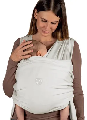 Produktbild von Koala Babycare Babytragetuch Bauchtrage Cuddle Band 2 bis 15kg Grey