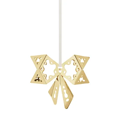 Produktbild von CC2022 Weihnachtsornament Schleife gold