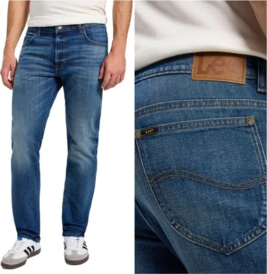 Immagine prodotto di LEE, Jeanshosen da uomo, vestibilità dritta, RIDER, W31 L32, Blau, Jeans, baggyjeans, buggy