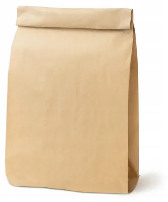 Produktbild von Allbag 1000 Stk. Braune Papiertüte 18x8x34 cm für Snacks