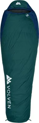 Zdjęcie produktu dla Śpiwór puchowy Volven Polaris Evo 215x75cm zielony prawy