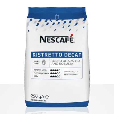 Produktbild von Nestle Nescafe Ristretto Decaf 250g Instant-Kaffee entkoffeiniert, löslich koffeinfrei