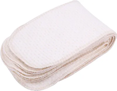 Produktbild von Babywindeln, Weiche Baumwollstoffe, 10 Stück, Wiederverwendbar, Gute Wasseraufnahme, für Neugeborene