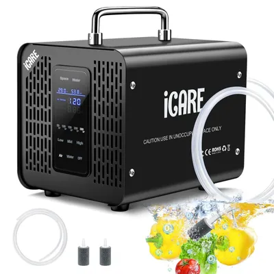 Produktbild von Smart Ozongenerator 60000mg h Digitaler Ozongenerator für Wasser und Luft