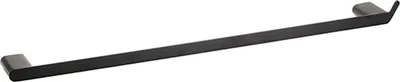Produktbild von BORGANIC BLACK Handtuchhalter Edelstahl Schwarz 59x655x38 mm für Bad & Küche >> zum Bohren