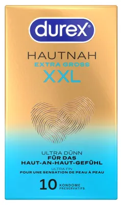 Productafbeelding van Durex Hautnah Extra Groot, 10 stuks