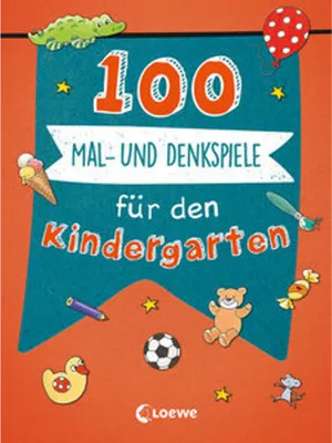 Image de 100 Mal- und Denkspiele für den Kindergarten