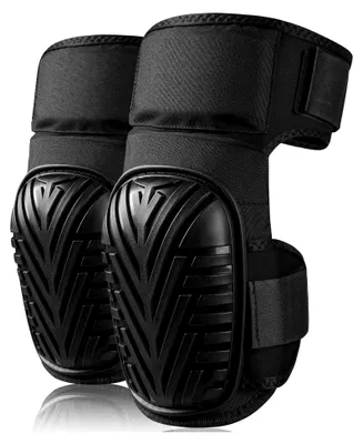 Produktbild von Knieschoner Arbeiten, Professionelle Erweiterte Komfort Knieschützer, Kniepolster für Arbeit, Gartenarbeit, Fliesenleger, Bauarbeiter, Dachdecker, Werkstatt, Bodenarbeiter Knee Pads