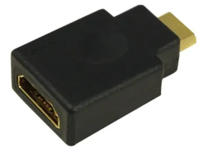 Produktbild von LogiLink AH0009, HDMI C, HDMI A, Schwarz