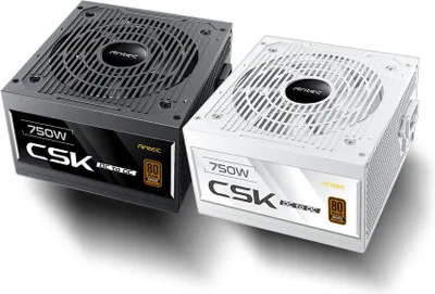 Produktbild von Antec CSK750DC WHITE Netzteil 750 W 24-pin ATX ATX Schwarz